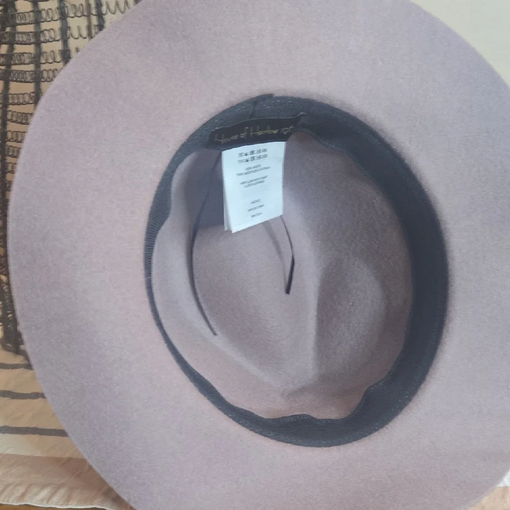House of Harlow 1960 Soft Gray Fedora - Picture 10 of 15